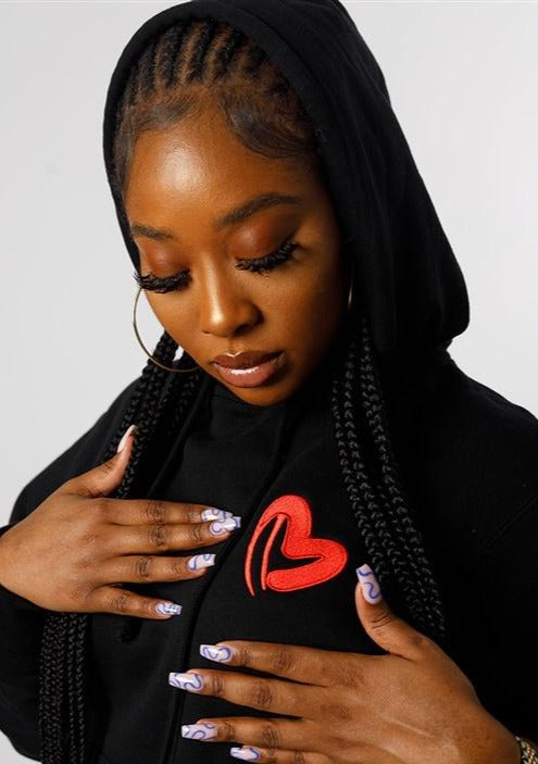 By Pour Minds Hoodie - Black