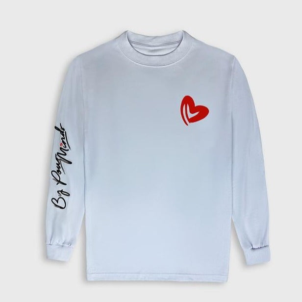 By Pour Minds Long Sleeve - White