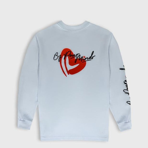 By Pour Minds Long Sleeve - White
